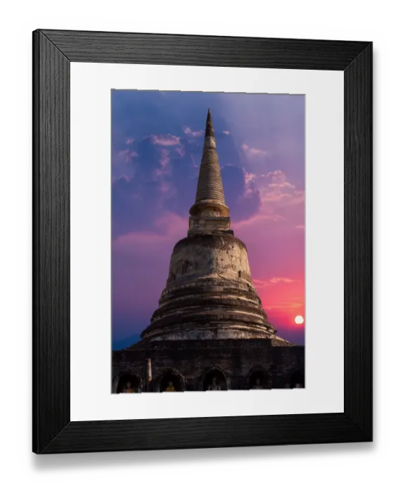 Framed Print : Wat Chang Lom, Si Satchanalai Chalieng Historical Park Framed Print : Wat Chang Lom, Si Satchanalai Chalieng Historical Park