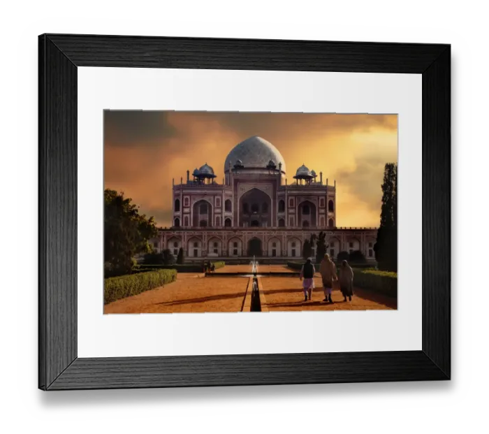 Framed Print : Humayuns Tomb, Nizamuddin East, Dehli, India