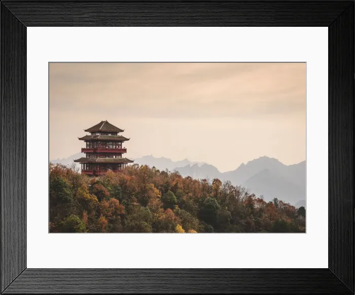 Framed Print : Wulingyuan pagoda Framed Print : Wulingyuan pagoda