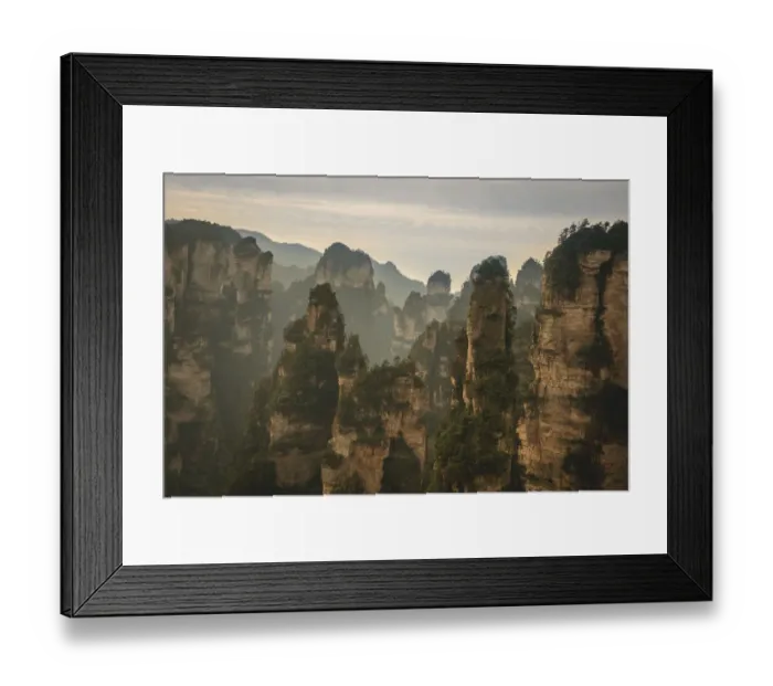 Framed Print : Wulingyuan mountains Framed Print : Wulingyuan mountains