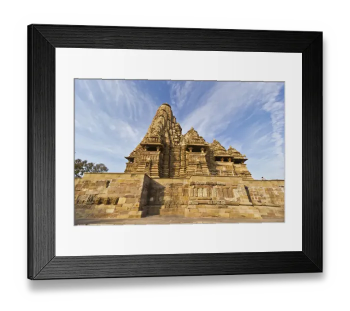Framed Print : Sideview of Kandariya Mahadeva Temple, Khajuraho, Chhatarpur District, Madhya Pradesh, India Framed Print : Sideview of Kandariya Mahadeva Temple, Khajuraho, Chhatarpur District, Madhya Pradesh, India