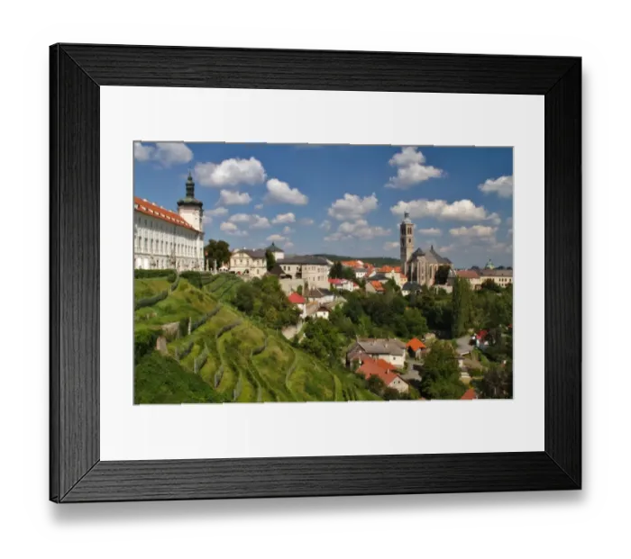 Framed Print : Kutna Hora, St. James Church Framed Print : Kutna Hora, St. James Church