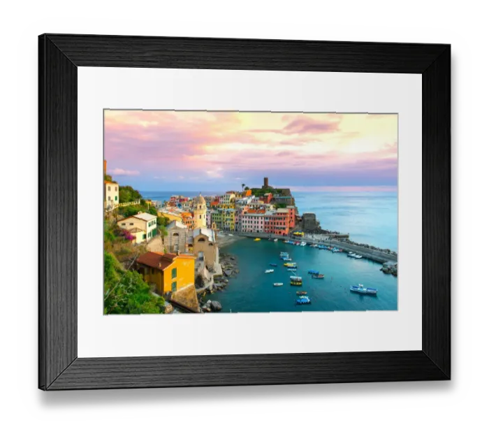 Framed Print : Vernazza, Cinque Terre, Italy Framed Print : Vernazza, Cinque Terre, Italy