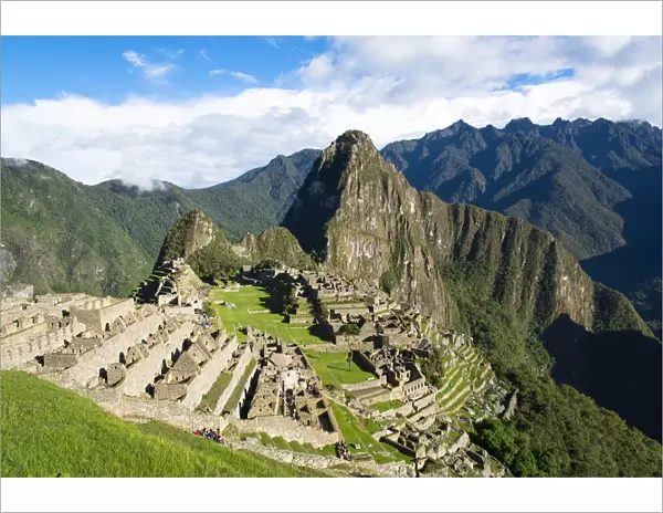 Machu Picchu, a UNESCO world heritage site in Peru