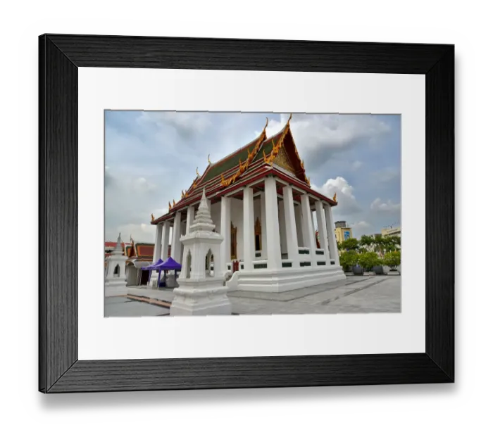 Framed Print : Wat Ratchanatdaram temple at Bangkok Framed Print : Wat Ratchanatdaram temple at Bangkok
