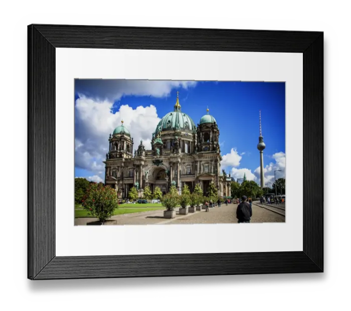Framed Print : Berlin Cathedral Framed Print : Berlin Cathedral
