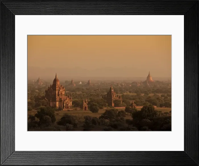 Framed Print : Bagan in the morning Framed Print : Bagan in the morning
