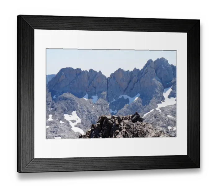Framed Print : Mountain ridge, Picos de Europa, Spain Framed Print : Mountain ridge, Picos de Europa, Spain