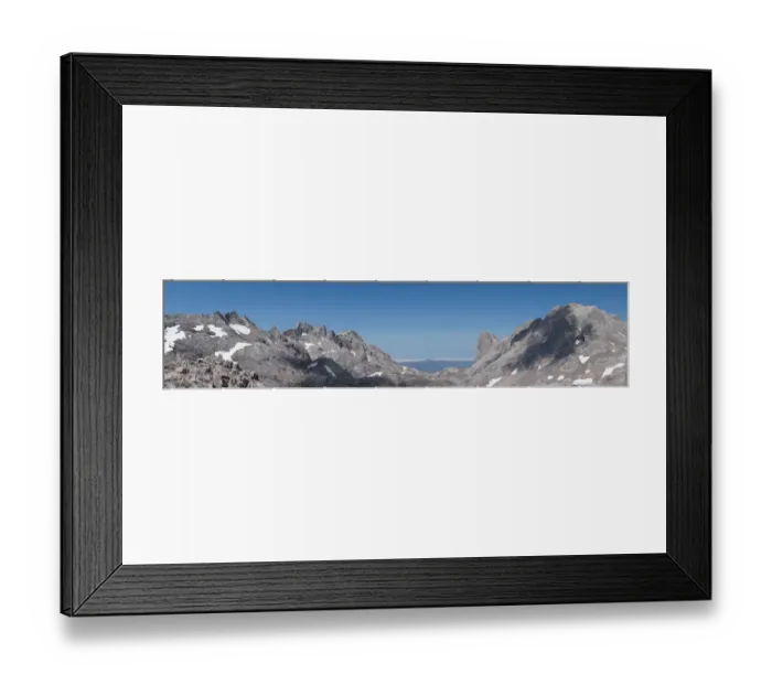 Framed Print : Panorama Picos de Europa, Spain