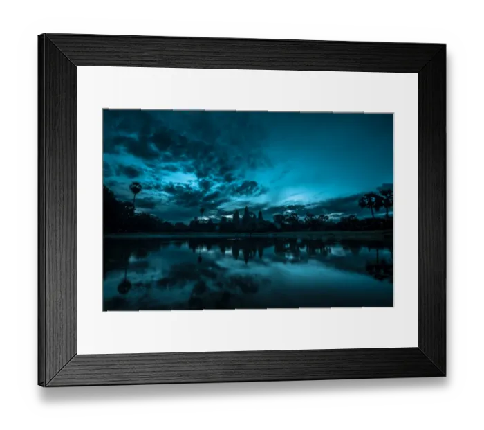 Framed Print : Angkor Wat at blue hour Framed Print : Angkor Wat at blue hour