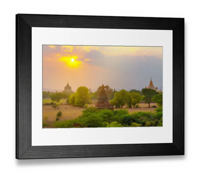 Framed Print : The Ancient City of Bagan, Myanmar Framed Print : The Ancient City of Bagan, Myanmar