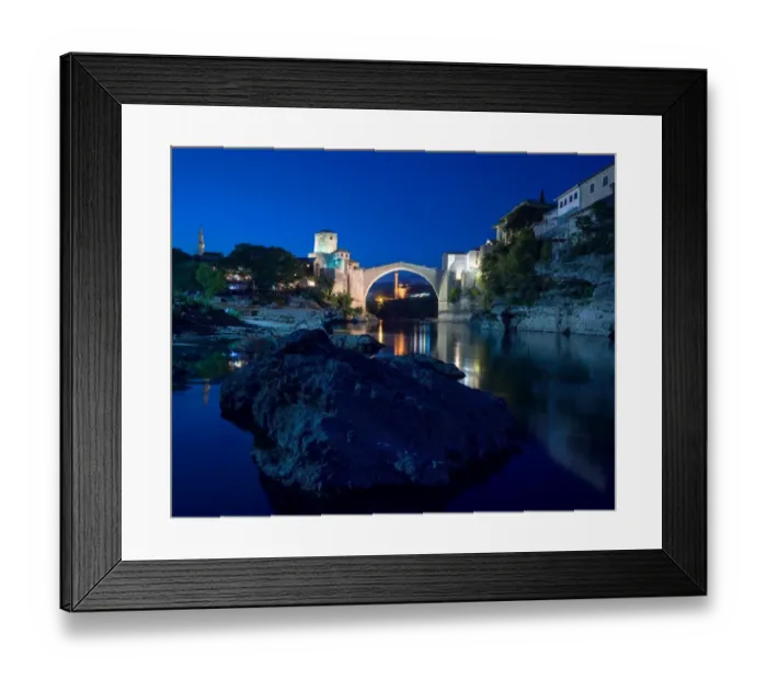 Framed Print : Mostar, Bosnia - Stari Most Framed Print : Mostar, Bosnia - Stari Most