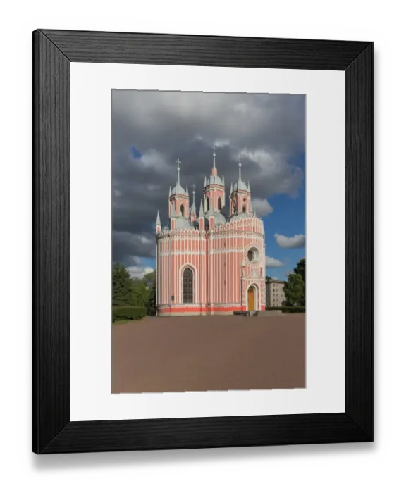 Framed Print : Chesme Church at St. Petersburg, Russia Framed Print : Chesme Church at St. Petersburg, Russia