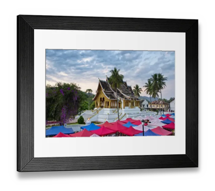 Framed Print : Haw Pha Bang, Luang Prabang Framed Print : Haw Pha Bang, Luang Prabang