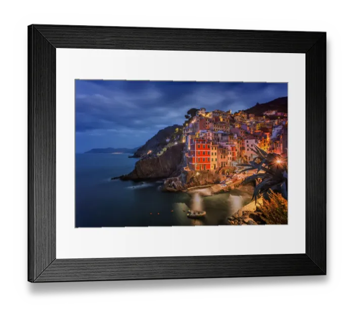 Framed Print : Riomaggiore, Cinque Terre (Italy)
