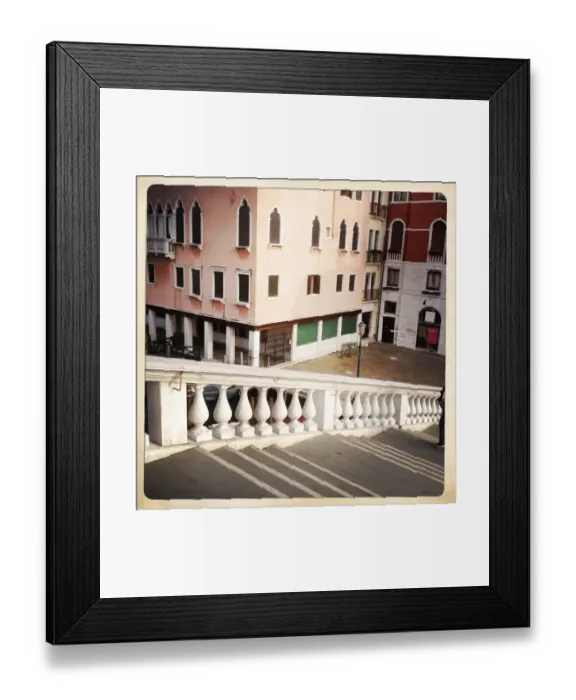 Framed Print : Bridge in venice Framed Print : Bridge in venice