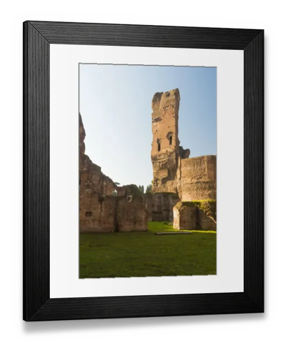 Framed Print : Baths of Caracalla Framed Print : Baths of Caracalla