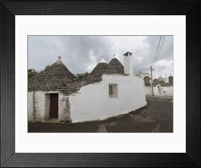 Framed Print : Typical huts called Trulli Alberobello Framed Print : Typical huts called Trulli Alberobello