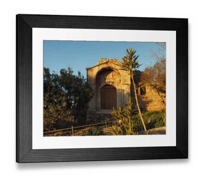 Framed Print : Ancient Ruin In Athens City Center Framed Print : Ancient Ruin In Athens City Center