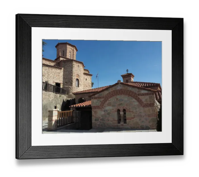 Framed Print : Church At The Great Meteoron (Meteora) Monastery in Central Greece Framed Print : Church At The Great Meteoron (Meteora) Monastery in Central Greece