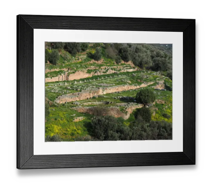 Framed Print : General View of Delphi Sanctuary Dedicated to Athena Pronea Framed Print : General View of Delphi Sanctuary Dedicated to Athena Pronea