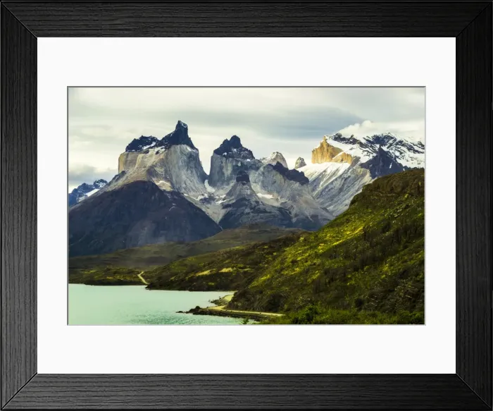 Framed Print : Torres del Paine National Park