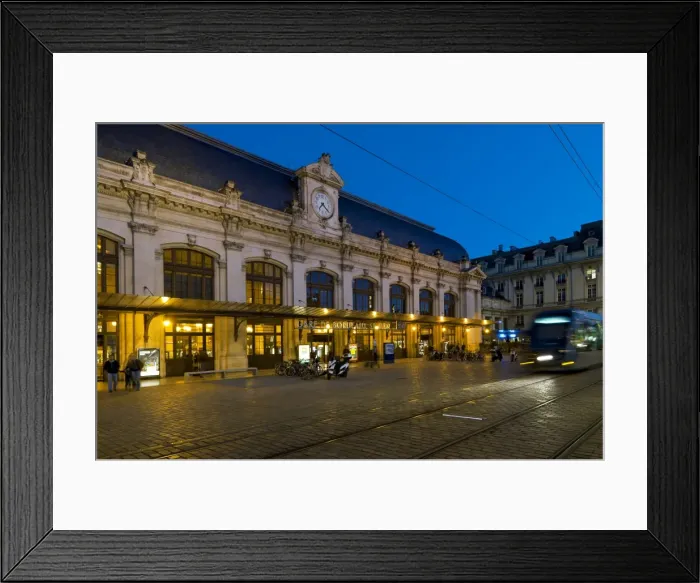 Framed Print : The Saint Jean Building Station, Bordeaux, Gironde, Aquitaine, France Framed Print : The Saint Jean Building Station, Bordeaux, Gironde, Aquitaine, France