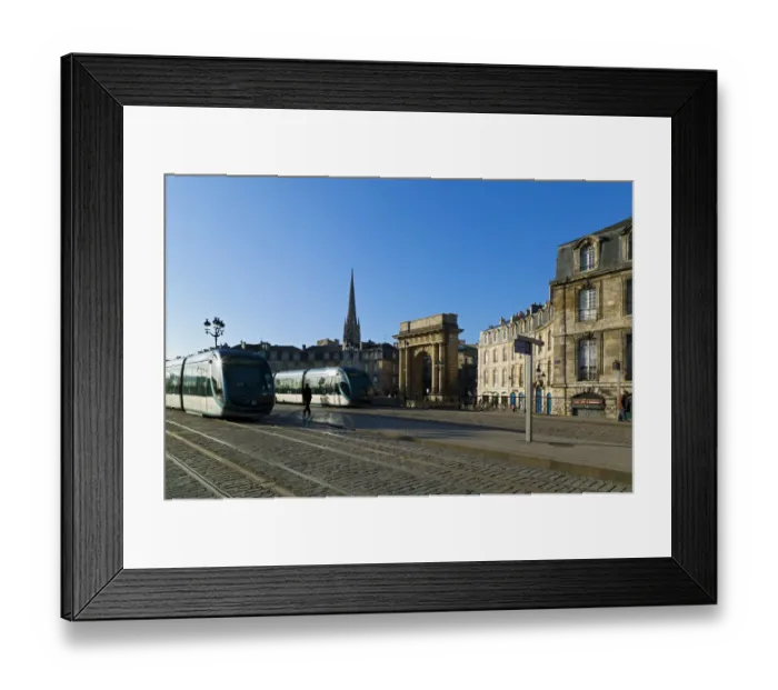 Framed Print : Place Bir-Hakeim, Bordeaux, Gironde, Aquitaine, France Framed Print : Place Bir-Hakeim, Bordeaux, Gironde, Aquitaine, France