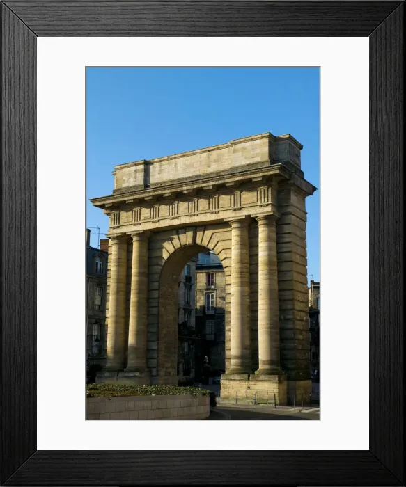 Framed Print : The Porte De Bourgogne, Place Bir-Hakeim, Bordeaux, Gironde, Aquitaine, France Framed Print : The Porte De Bourgogne, Place Bir-Hakeim, Bordeaux, Gironde, Aquitaine, France