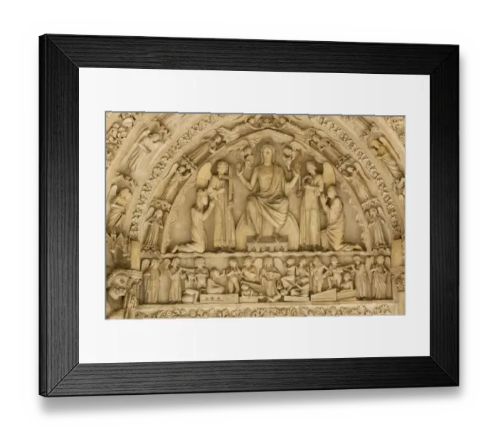 Framed Print : Saint Seurin Basilica, Bordeaux, Gironde, Aquitaine, France