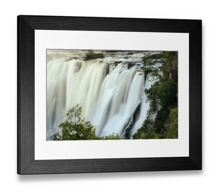Framed Print : The Eastern Cataract. Victoria Falls. Livingstone. Zambia Framed Print : The Eastern Cataract. Victoria Falls. Livingstone. Zambia