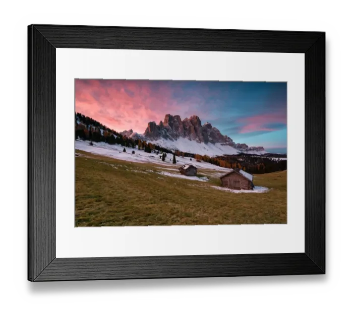 Framed Print : Val di Funes, Trentino Alto Adige, Italy, Europe Framed Print : Val di Funes, Trentino Alto Adige, Italy, Europe