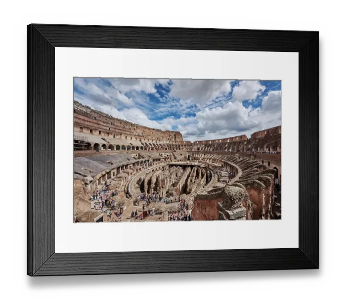 Framed Print : Colosseo in Rome Framed Print : Colosseo in Rome