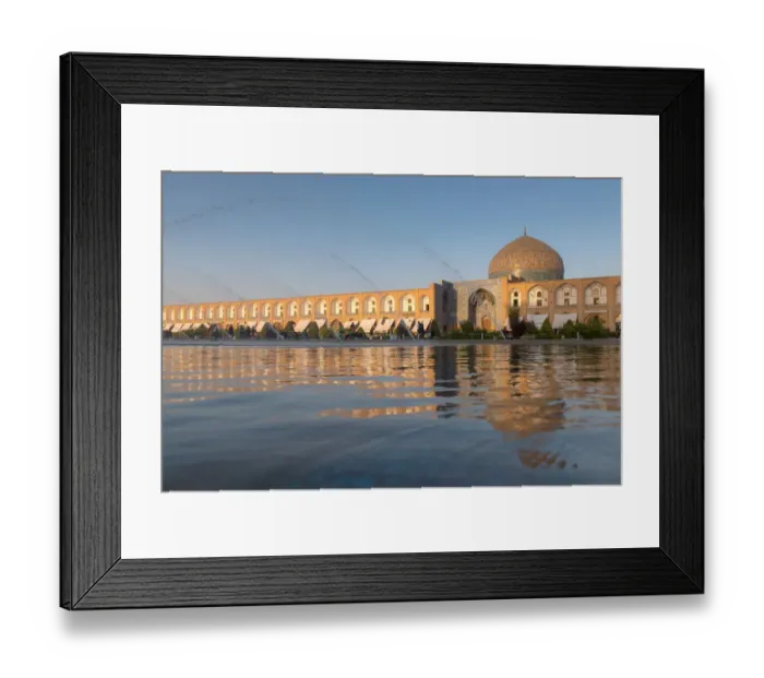 Framed Print : Sheikh Lotfollah Mosque at Naqsh-e-Jahan Square, Isfahan, Iran Framed Print : Sheikh Lotfollah Mosque at Naqsh-e-Jahan Square, Isfahan, Iran