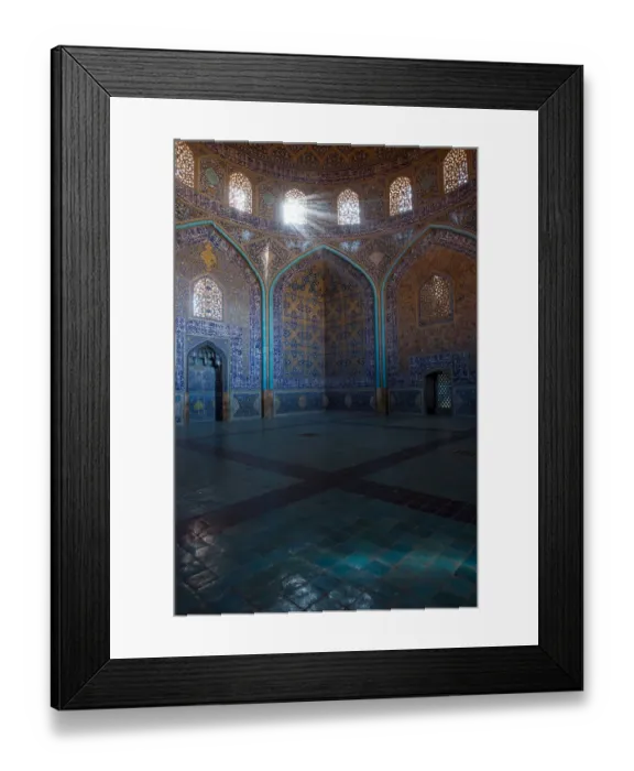 Framed Print : Sheikh Lotfollah Mosque at Naqsh-e-Jahan Square, Isfahan, Iran Framed Print : Sheikh Lotfollah Mosque at Naqsh-e-Jahan Square, Isfahan, Iran