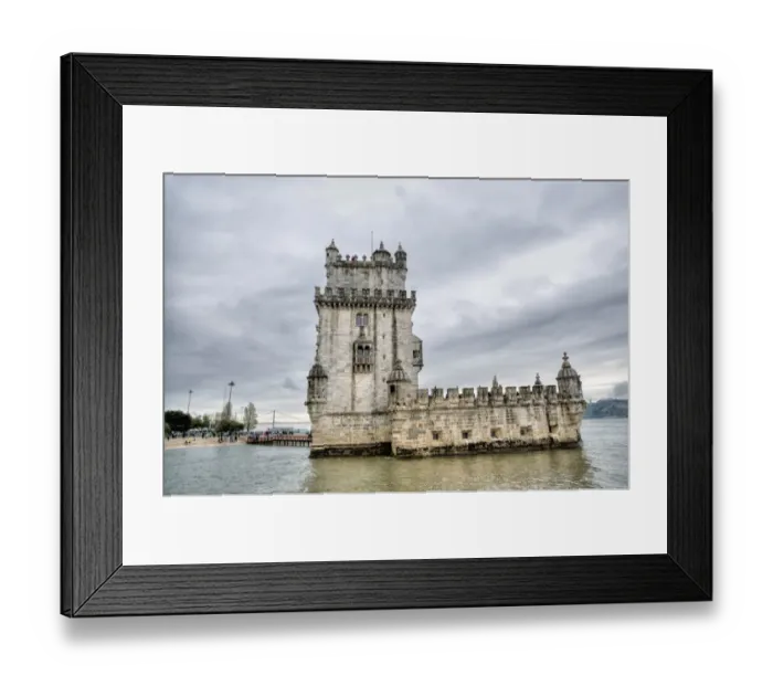 Framed Print : BelA m Tower - Portugal Framed Print : BelA m Tower - Portugal