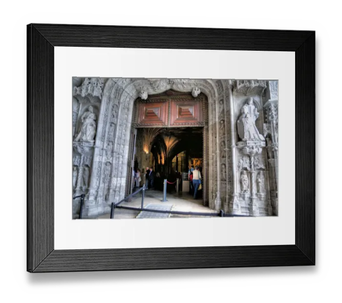 Framed Print : Entrance of the Mosteiro dos JerAonimos, Lisbon, Portugal Framed Print : Entrance of the Mosteiro dos JerAonimos, Lisbon, Portugal