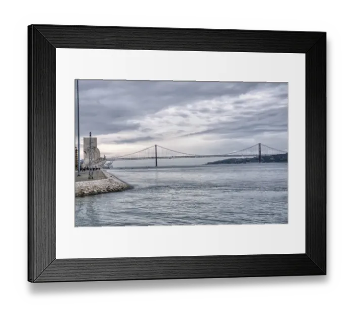 Framed Print : 25 de Abril Bridge, Lisbon, Portugal Framed Print : 25 de Abril Bridge, Lisbon, Portugal