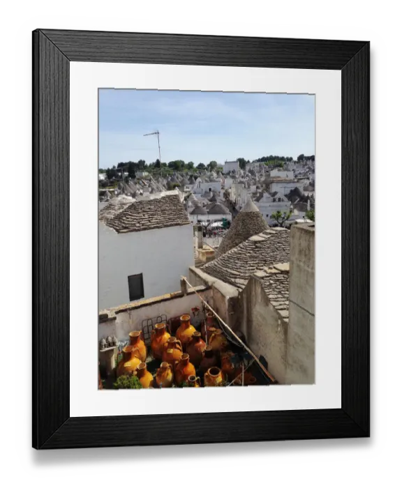 Framed Print : Alberobello, Apulia, Italy Framed Print : Alberobello, Apulia, Italy