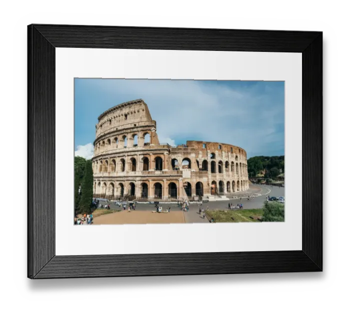 Framed Print : Views Of The Colosseum, Rome, Italy Framed Print : Views Of The Colosseum, Rome, Italy