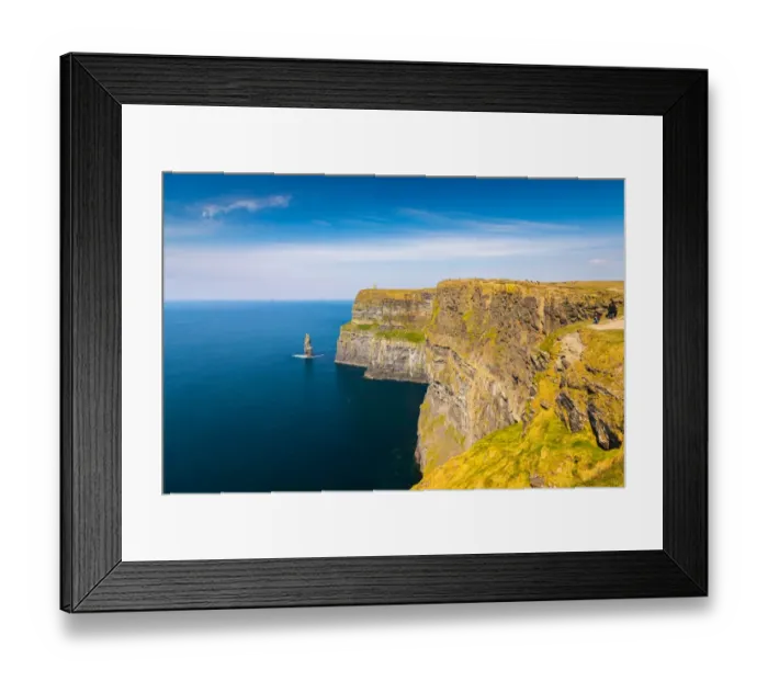 Framed Print : Cliffs of Moher in County Clare, Ireland Framed Print : Cliffs of Moher in County Clare, Ireland