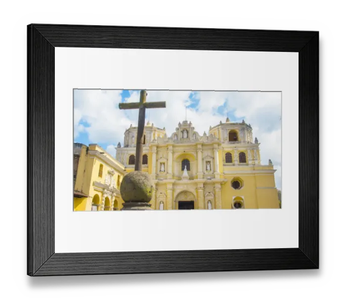 Framed Print : Church of Nuestra SeAnora de la Merced, Antigua, Guatemala