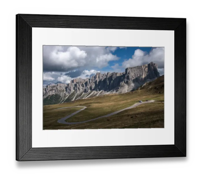 Framed Print : Giau pass, passo giau european alps dolomites Italy landscape nature Framed Print : Giau pass, passo giau european alps dolomites Italy landscape nature