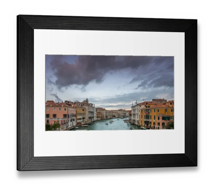 Framed Print : Venice Italy, Grand canal and building in venezia Framed Print : Venice Italy, Grand canal and building in venezia