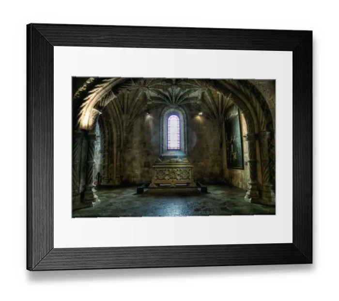 Framed Print : Tomb of Poet LuAis de Camaes in the JerAonimos Monastery, Lisbon - Portugal Framed Print : Tomb of Poet LuAis de Camaes in the JerAonimos Monastery, Lisbon - Portugal