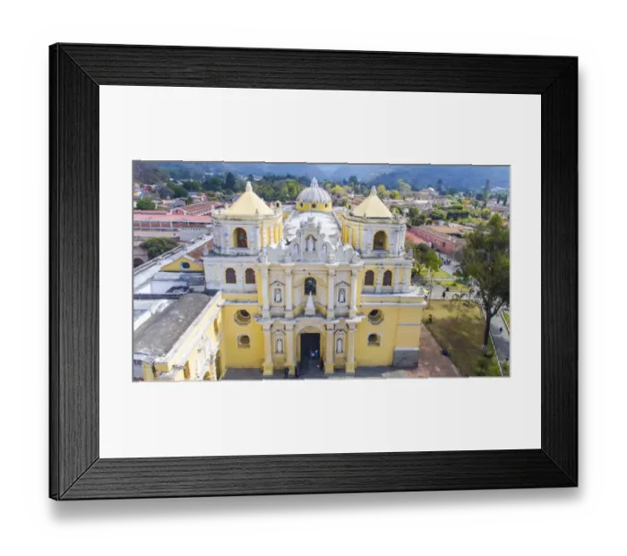 Framed Print : Colonial church of Nuestra SeAnora de la Merced, Antigua, Guatemala Framed Print : Colonial church of Nuestra SeAnora de la Merced, Antigua, Guatemala
