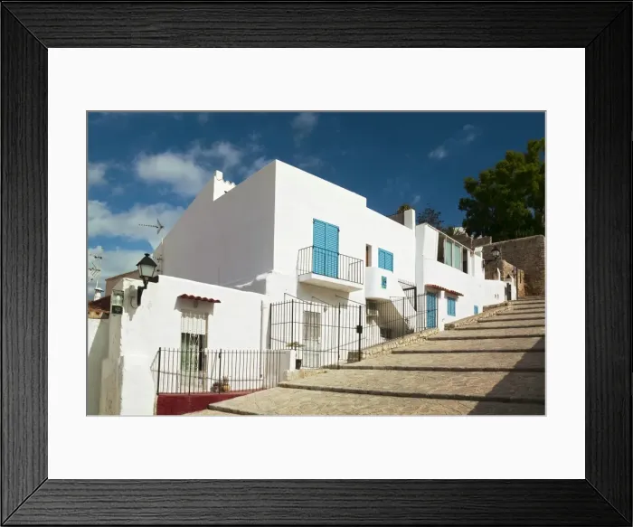 Framed Print : Eivissa, Dalt Villa, Old Citadel, Ibiza, Balearic Islands, Spain Framed Print : Eivissa, Dalt Villa, Old Citadel, Ibiza, Balearic Islands, Spain