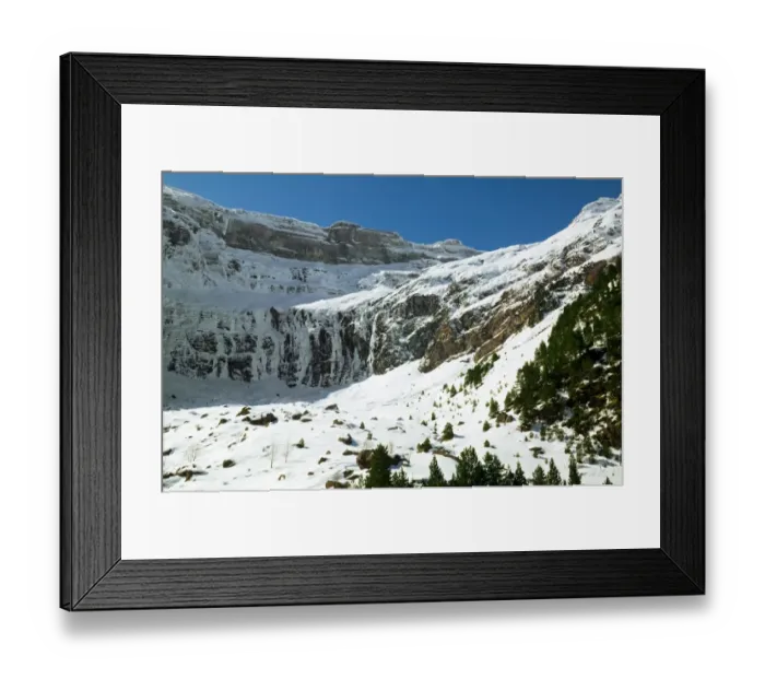 Framed Print : Cirque Of Gavarnie, Hautes Pyrenees, France Framed Print : Cirque Of Gavarnie, Hautes Pyrenees, France
