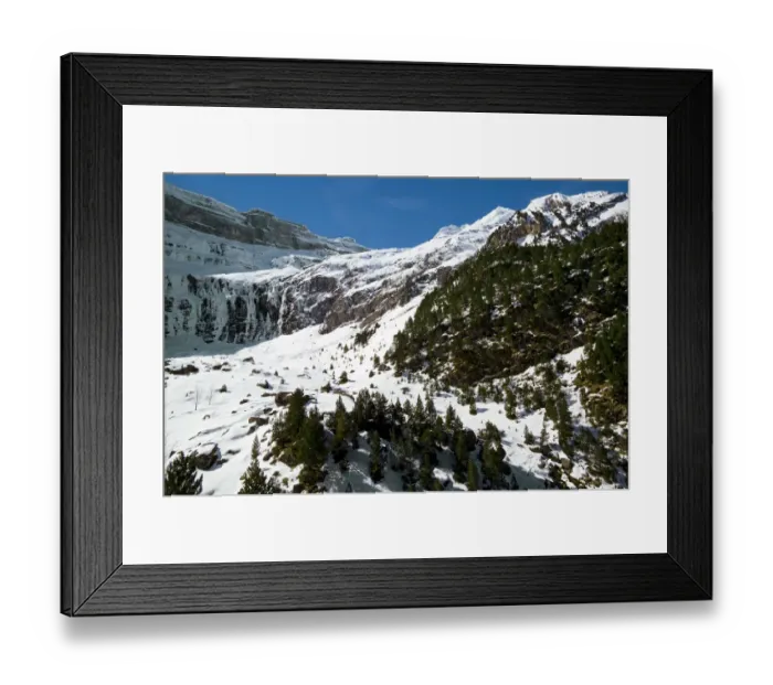 Framed Print : Cirque Of Gavarnie, Hautes Pyrenees, France Framed Print : Cirque Of Gavarnie, Hautes Pyrenees, France