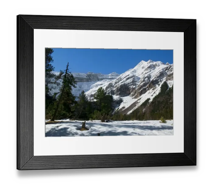 Framed Print : Cirque Of Gavarnie, Hautes Pyrenees, France